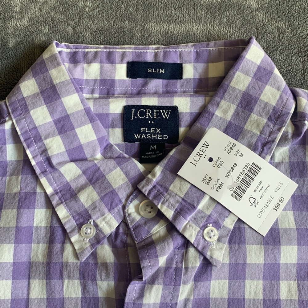 J.Crew Slim button down shirt Sz M